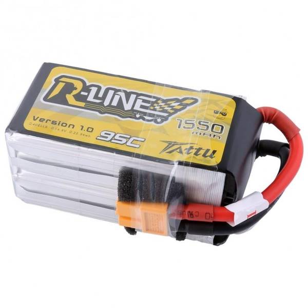 4s 1550mAh - 95C - Gens Ace Tattu R-Line XT60 BF