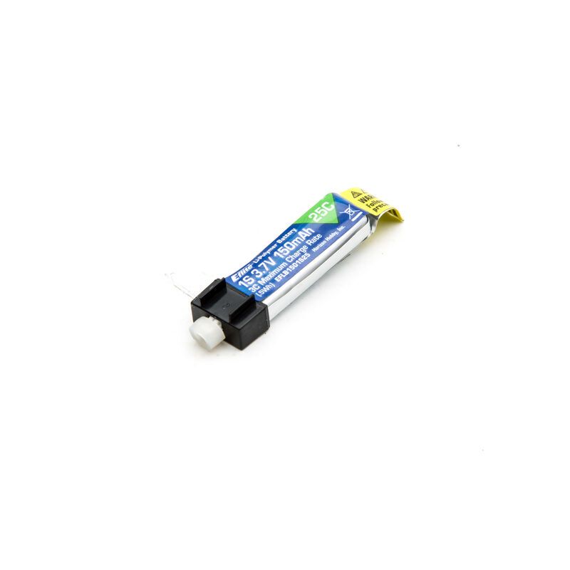 1S 3.7V 150mah 25C Lipo PH1.5 Ultra Mikro