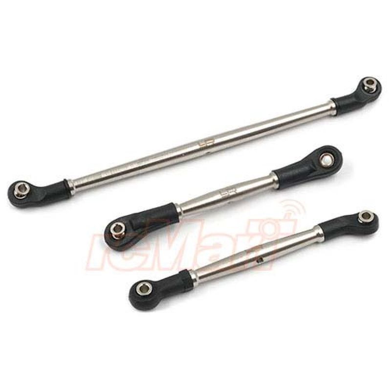 TRX4-070 - Stainless Steel Steering & Suspension Link Set For Tr