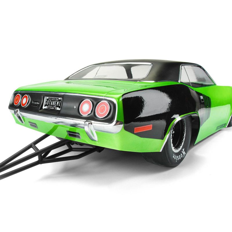 PRO3550-00 - 1/10 1972 Plymouth Barracuda Clear Body: Drag Car