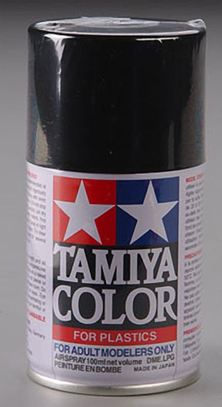 TS-29 Tamiya Lakk Spray Plast Semi-Gloss Black 100ml