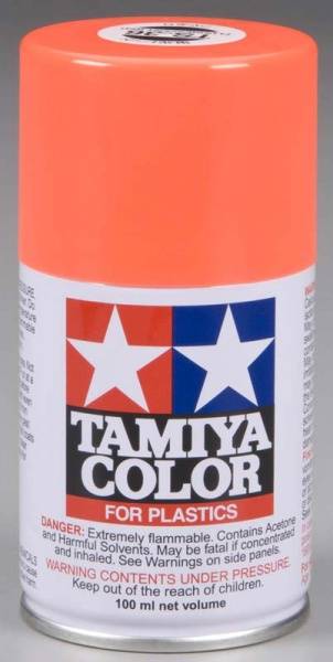 TS-36 Tamiya Lakk Spray Plast Fluorescent Red 100ml