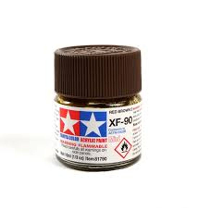 Tamiya Acrylic Mini XF-90 Red Brown 2 10ml