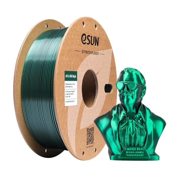 ePLA-Silk Magic - Black Green 1.75mm 1kg