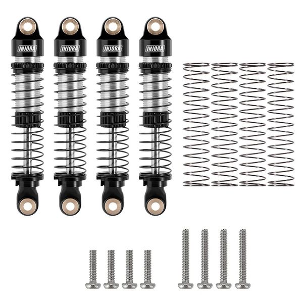 INJORA 53mm Aluminum Oil Shocks for 1/18 TRX4M (4)
