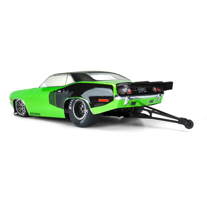 PRO3550-00 - 1/10 1972 Plymouth Barracuda Clear Body: Drag Car