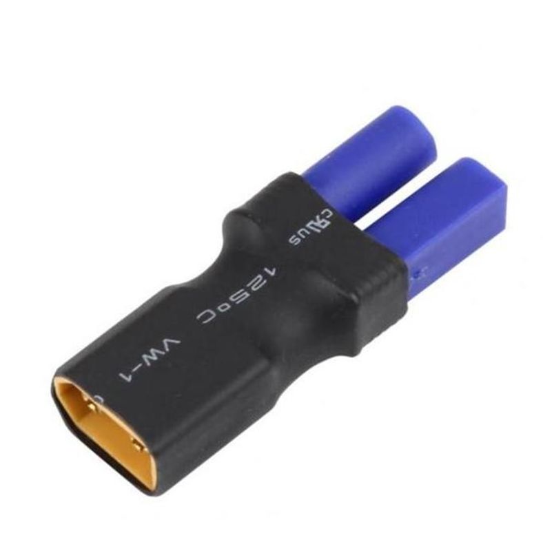 Bronto - Overgang-Ladeadapter XT60 Regulatorside - EC5 Batteriside 
