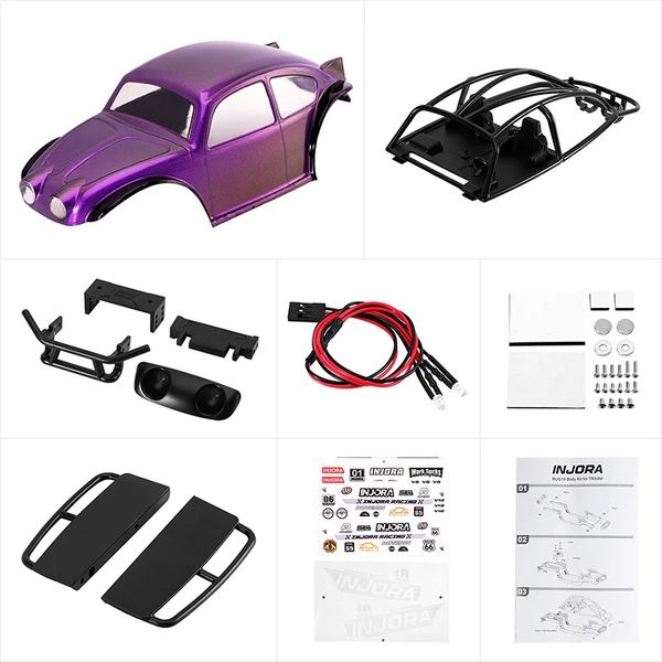INJORA BUG18-18 Lexan Body for 1/18  INJORA TRX4M Universal Chassis