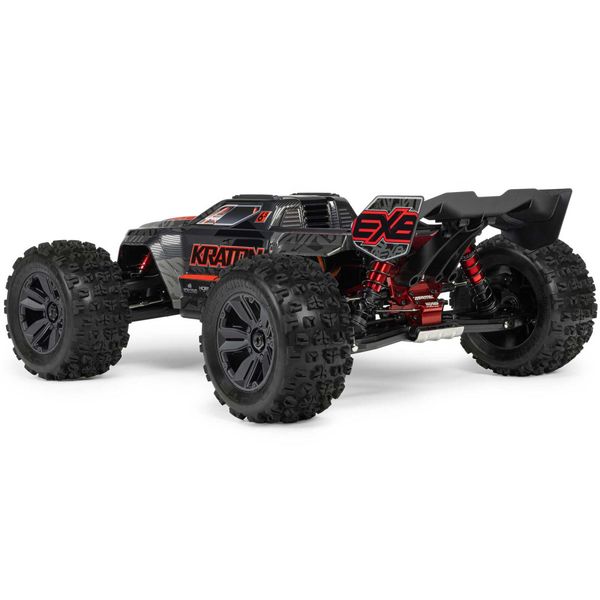 Arrma 1/8 Kraton 4x4 6S EXB BLX V6 Black Speed Truck