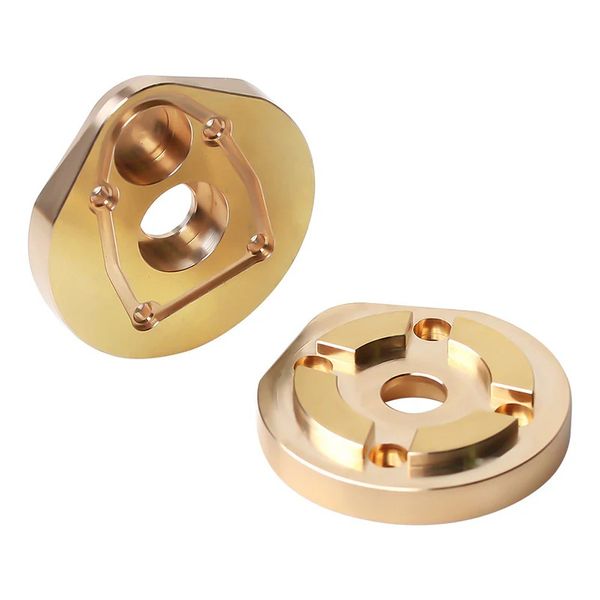 INJORA 148g Heavy Duty Brass Portal Steering Knuckle Set C for SCX10 III Capra 1.9