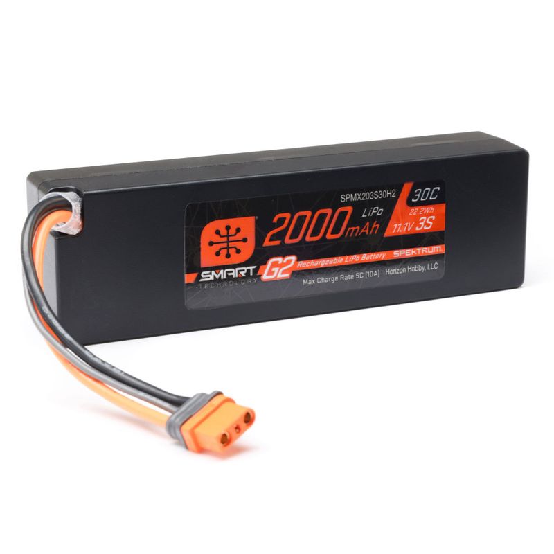 3S 2000mAh 30C Smart G2 Lipo Batteri iC2