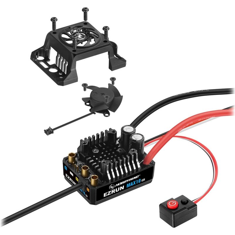 Hobbywing  Ezrun Max10 G2 Combo 80A ESC med 4100KV Motor