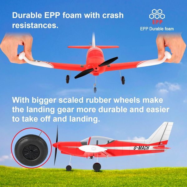 Top RC Hobby Mini SF260&nbsp;450mm Gyro 4 kanaler RTF