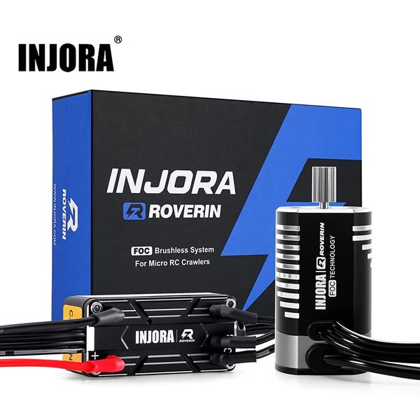 INJORA Roverin M30 G2 FOC Sensored Brushless ESC & Motor for 1/18 TRX4M