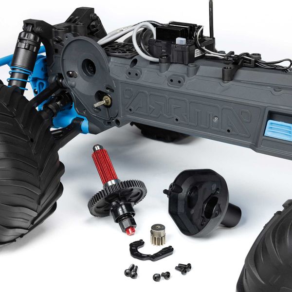 1/10 Gorgon 2WD Mega Børstet Monstertruck ARTR