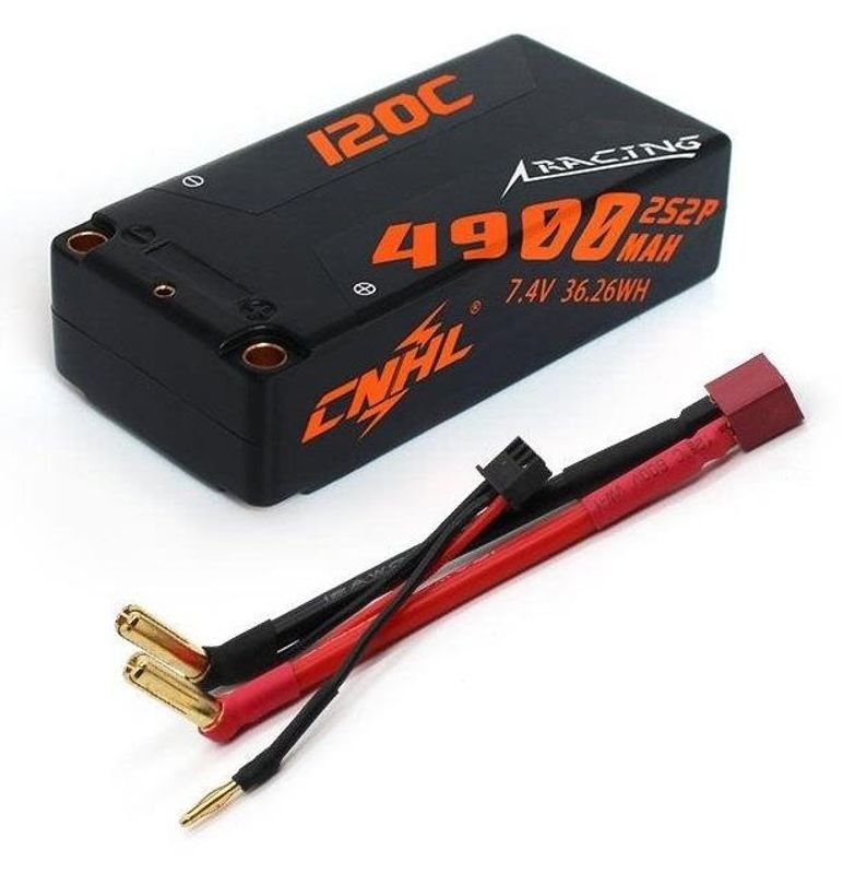 2s 4900mAh - 120C - CNHL Shorty Hard Case m/Deans
