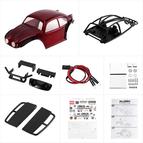INJORA BUG18-18 Lexan Body for 1/18  INJORA TRX4M Universal Chassis