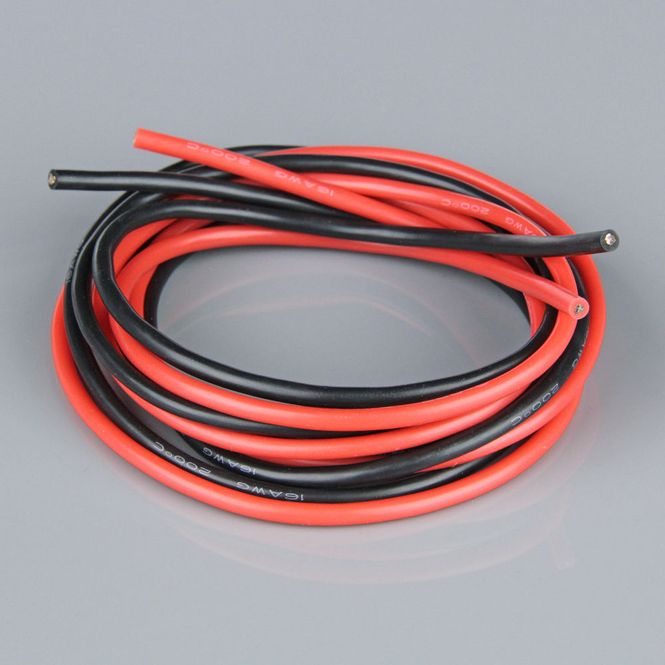 Hovedbilde Silikonledning 16AWG : ...