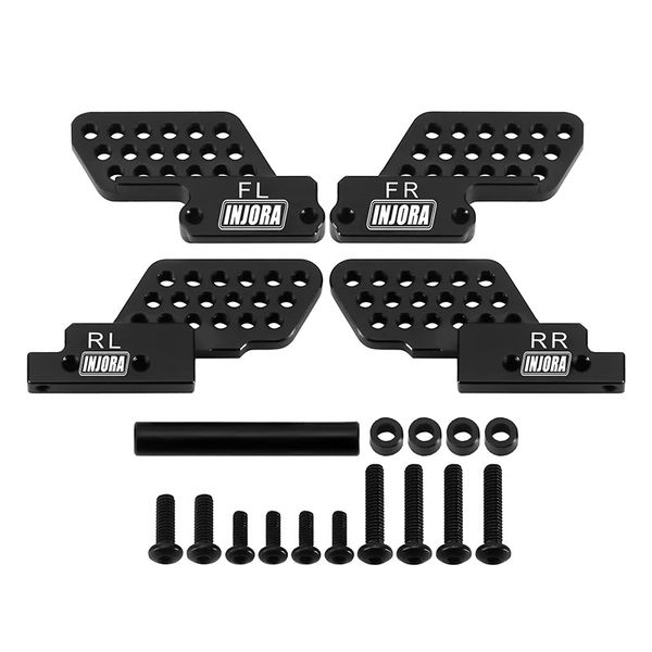 INJORA Aluminum Shock Mounts Towers for 1/18 TRX4M