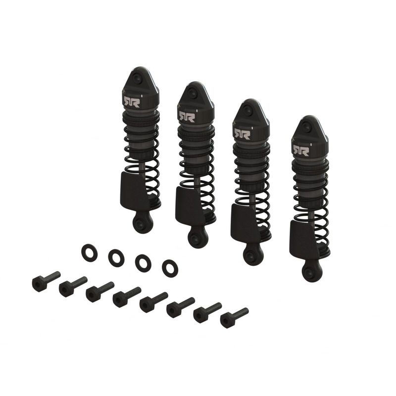 ARA-1560 - Aluminium Støtdempersett 58mm GROM (4)
