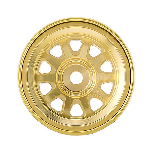 INJORA 0.7" D19 Brass Beadlock Wheels for 1/30 SCX30 (W7007)