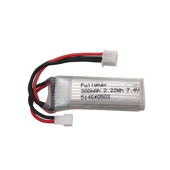Hovedbilde 2s 7.4V 300mAh FullyMax ...