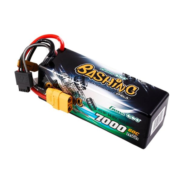 4s 7000mAh - 60C - Gens Ace Bashing G-Tech XT90-EC5