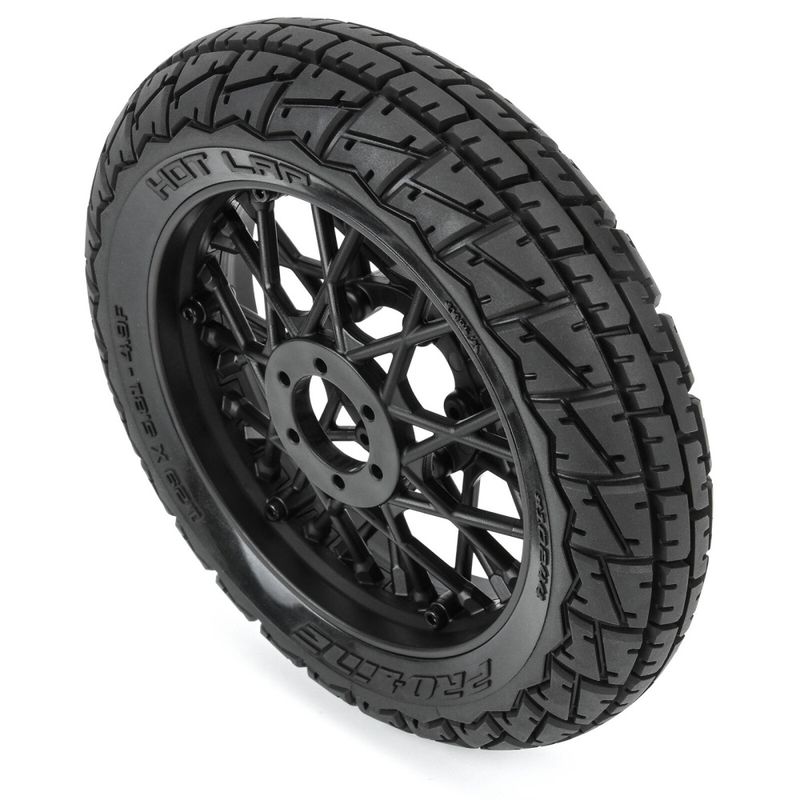 1/4 Hot Lap S3 Motorsykkelhjul (Front) MTD Svart (1)