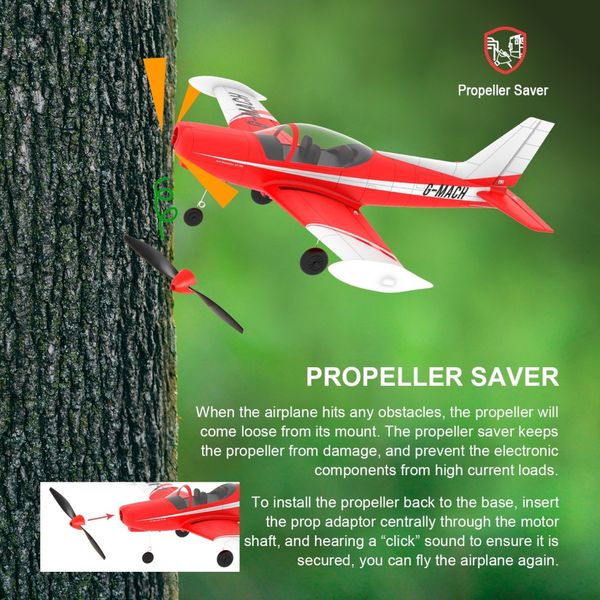 Top RC Hobby Mini SF260&nbsp;450mm Gyro 4 kanaler RTF