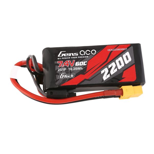 2s 2200mAh - 60C - Gens Ace G-Tech XT60